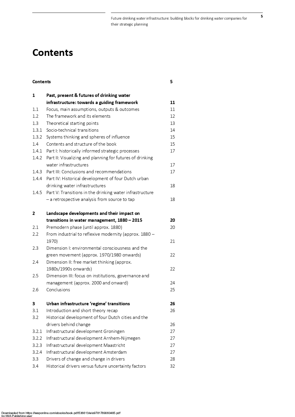 Future Drinking Water infrastructure Building Blocks For Drinking Water Companies For Their Strategic Planning - Page 5