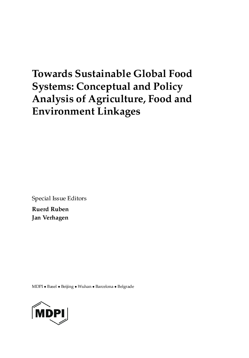 Towards Sustainable Global Food Systems - Page 4