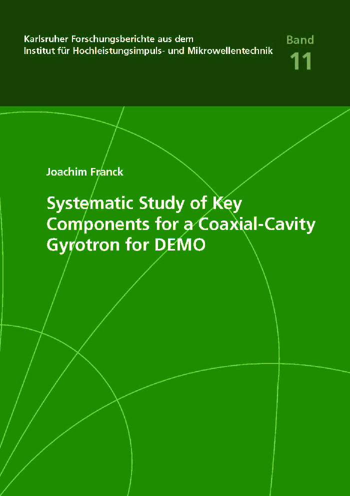 Systematic Study Of Key Components For A Coaxial-Cavity Gyrotron For Demo - Page 1