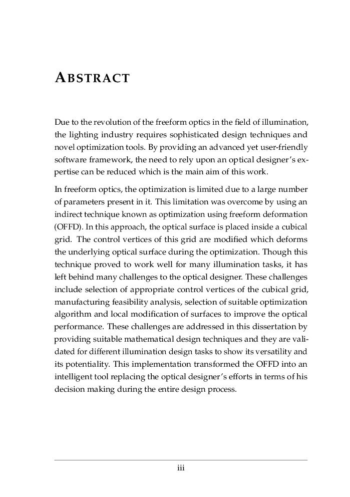 Intelligent Freeform Deformation For Led Illumination Optics - Page 5