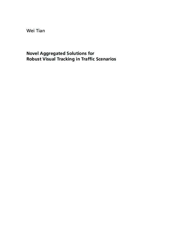 Novel Aggregated Solutions For Robust Visual Tracking In Traffic Scenarios - Page 3