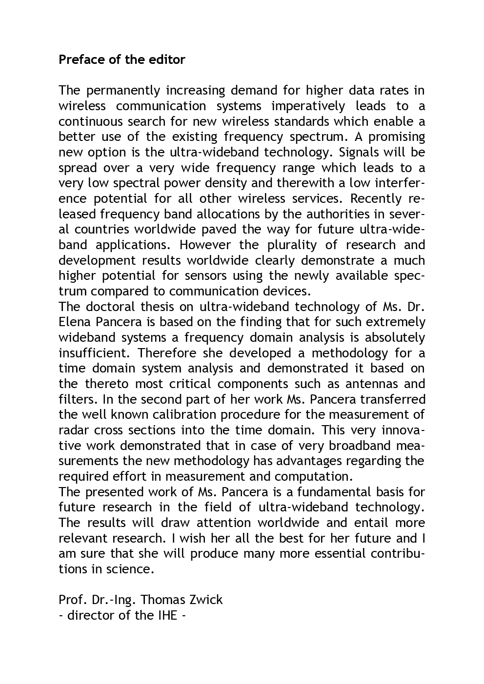 Strategies For Time Domain Characterization Of UWB Components And Systems - Page 4