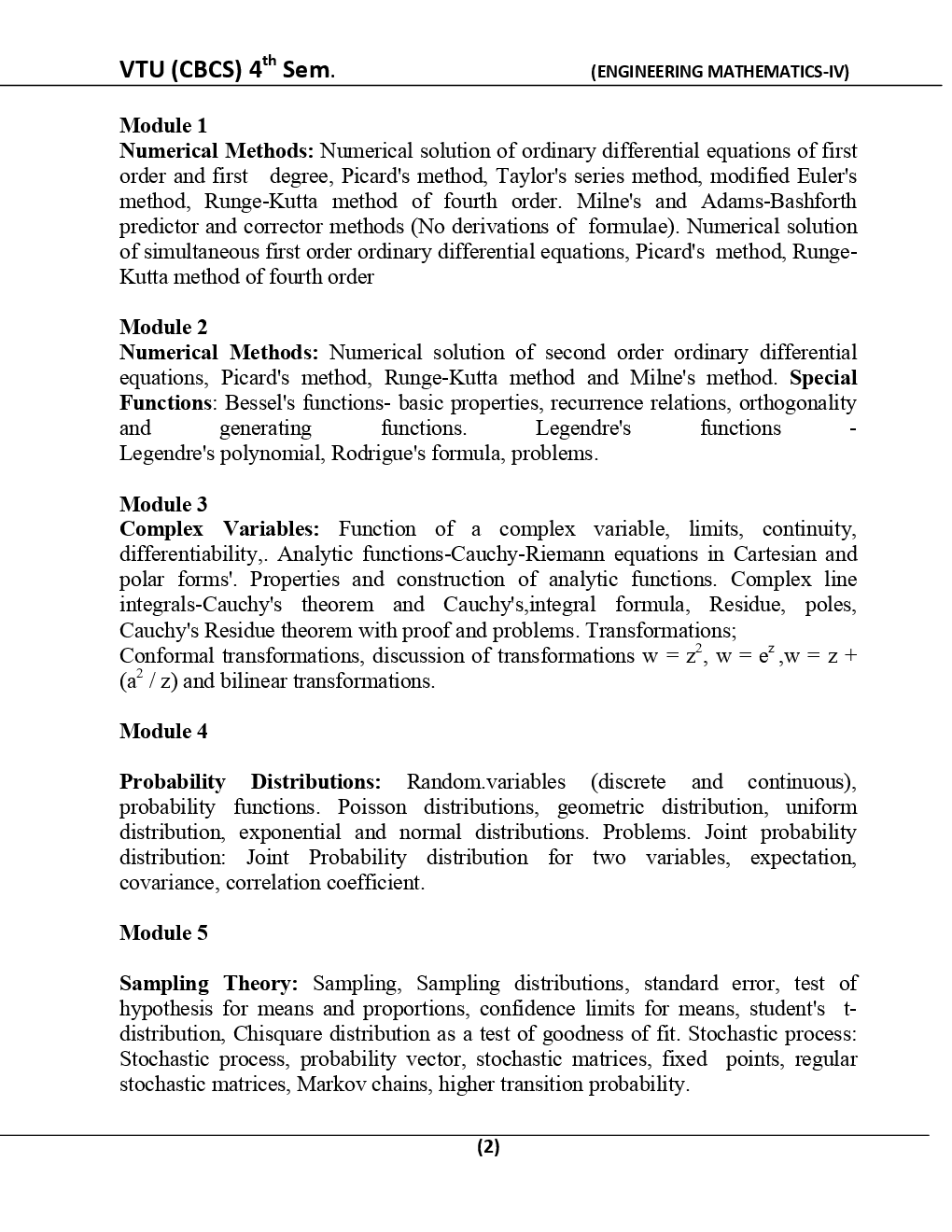 Engineering Mathematics-IV For VTU BE 4th Sem Electronic Communication Engineering - Page 3