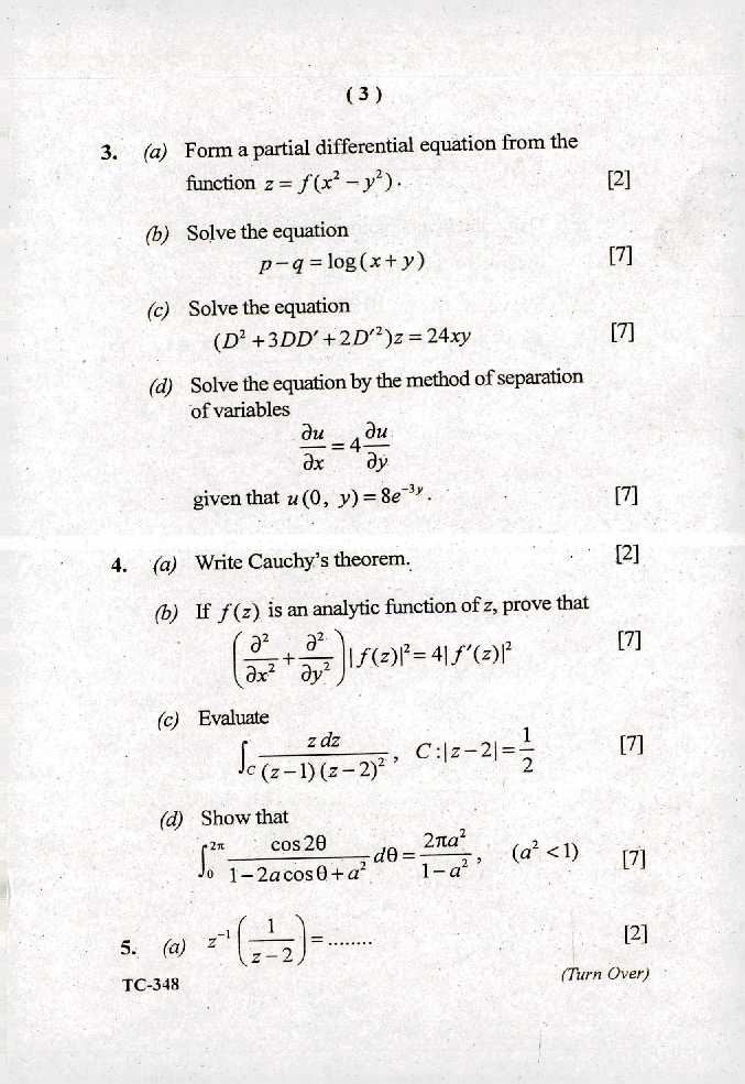 CSVTU Electrical & Electronics Engineering Previous Year Question Paper All Semester 2018 - Page 4