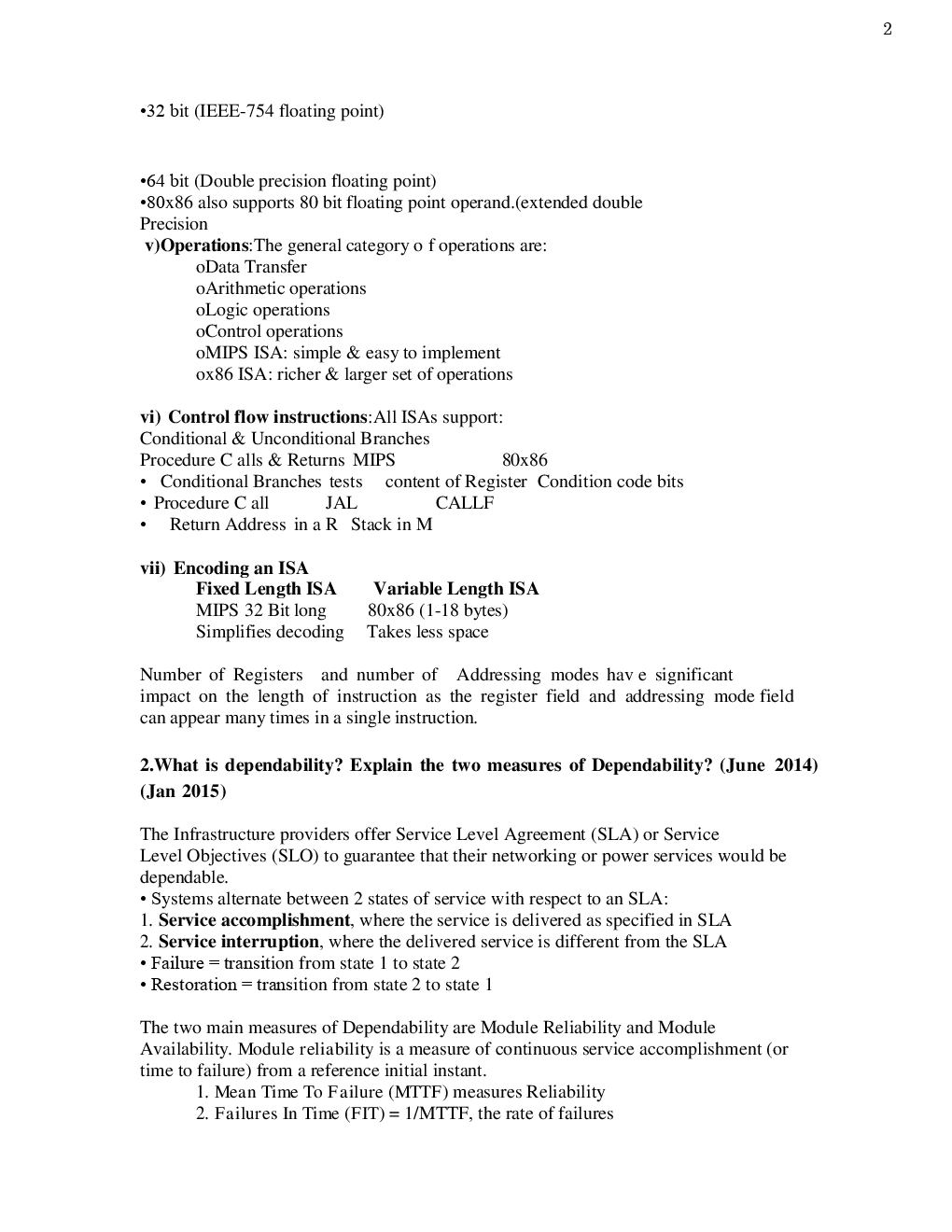 VTU  Advanced Computer Architectures Question With Solution B.E. 7th Semester Computer Science Engineering - Page 3