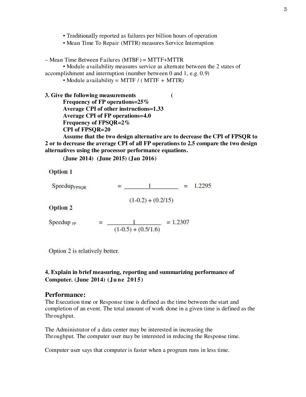 VTU  Advanced Computer Architectures Question With Solution B.E. 7th Semester Computer Science Engineering - Page 4