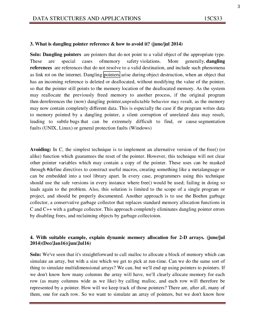 VTU Data Structures And Applications Question With Solution B.E. 3rd Semester Computer Science Engineering - Page 4