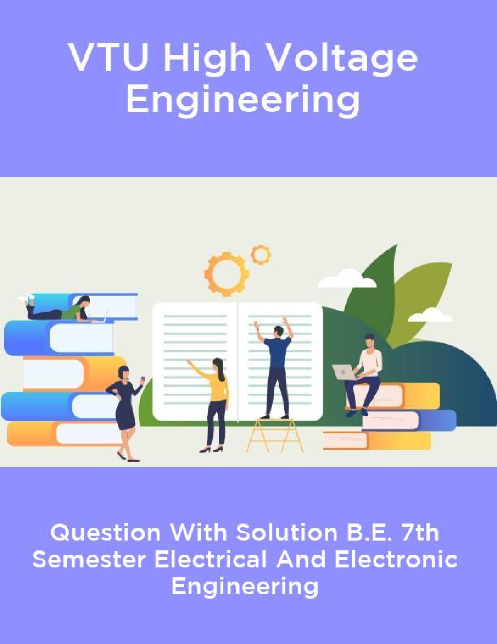 VTU High Voltage Engineering  Question With Solution B.E. 7th Semester Electrical And Electronic Engineering - Page 1