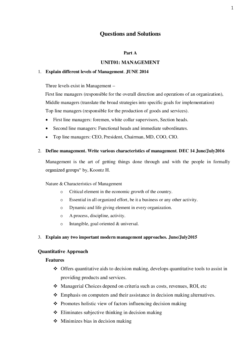 VTU Management And Entrepreneurship Questions With  Solutions B.E. 5th Semester Electrical And Electronic Engineering - Page 2