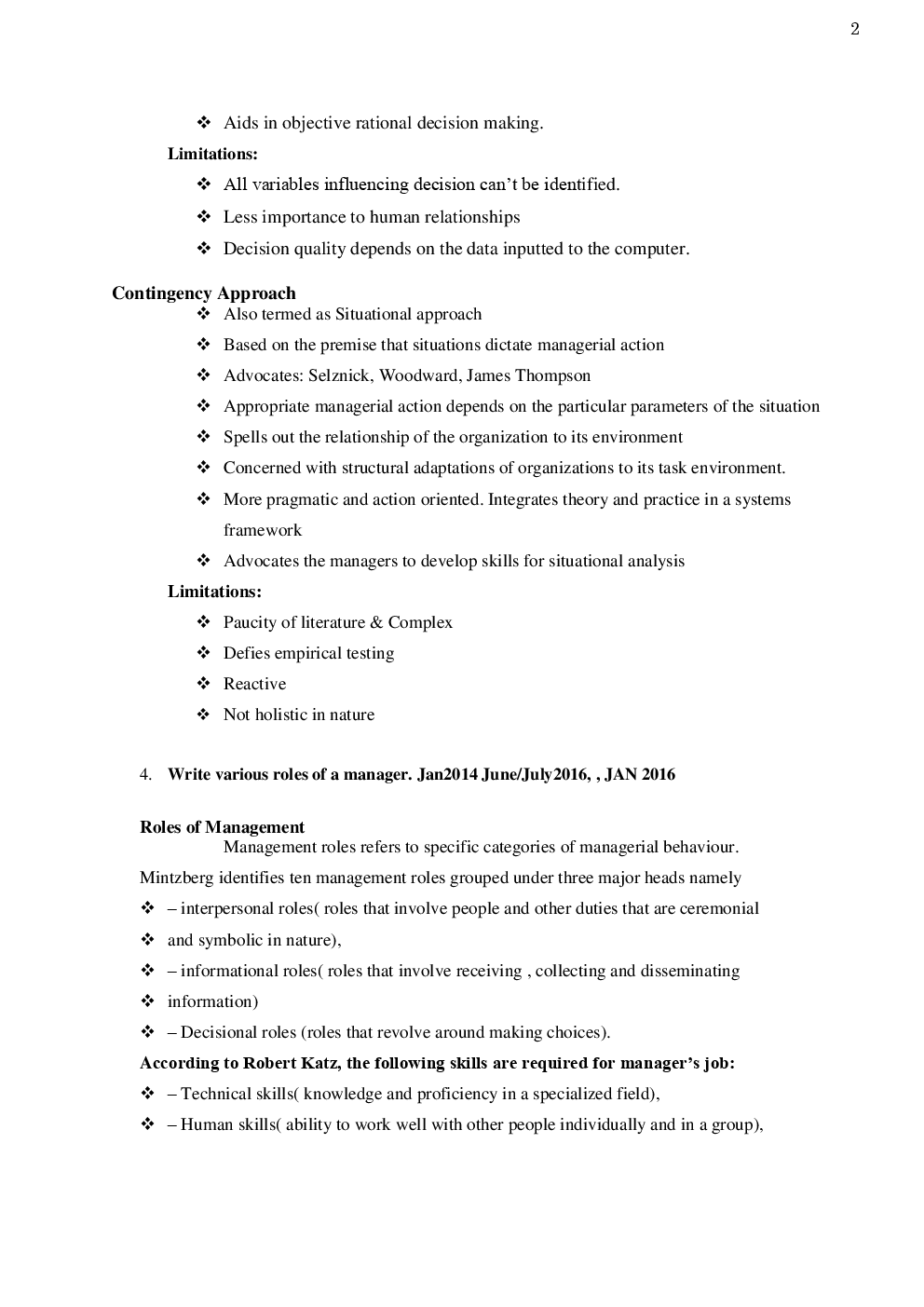 VTU Management And Entrepreneurship Questions With  Solutions B.E. 5th Semester Electrical And Electronic Engineering - Page 3