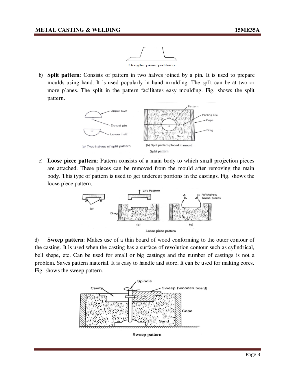 VTU Metal Casting And Welding Question With Solution B.E. 3rd Semester Part-2 - Page 4