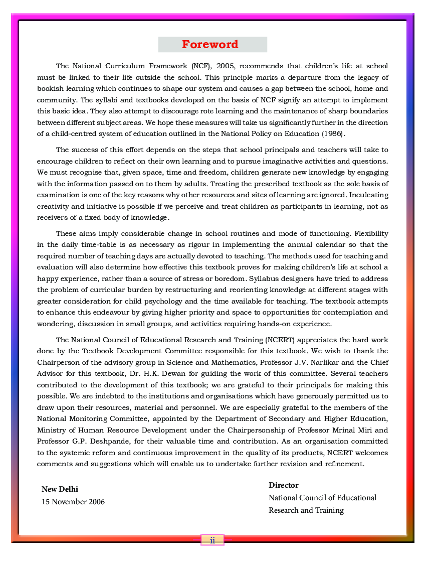 Mathematics I Text Book For Class VI (Kannada) - Page 3