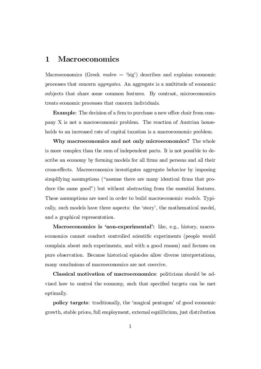 UGC NET Introduction To Macroeconomics Study Material For Economics - Page 2