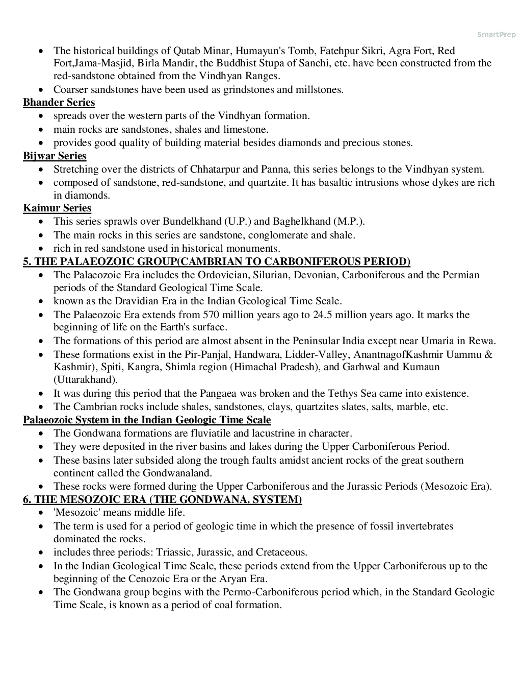 UGC NET Indian Geography Short Notes Geography - Page 5