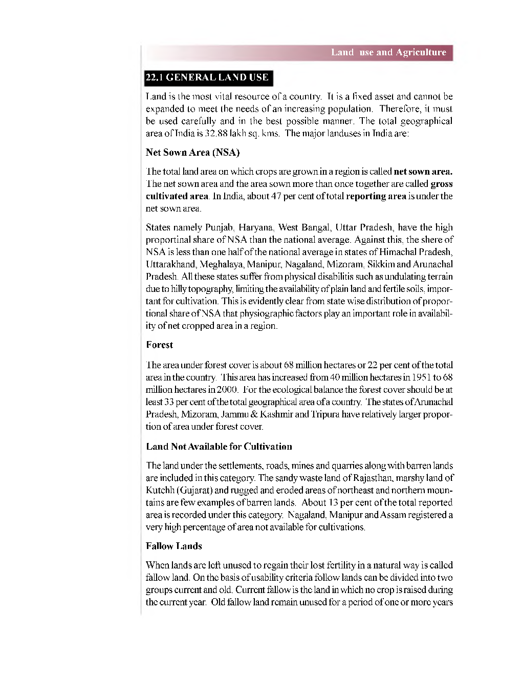 UGC NET Land Use And Agriculture Study Material For Geography - Page 3