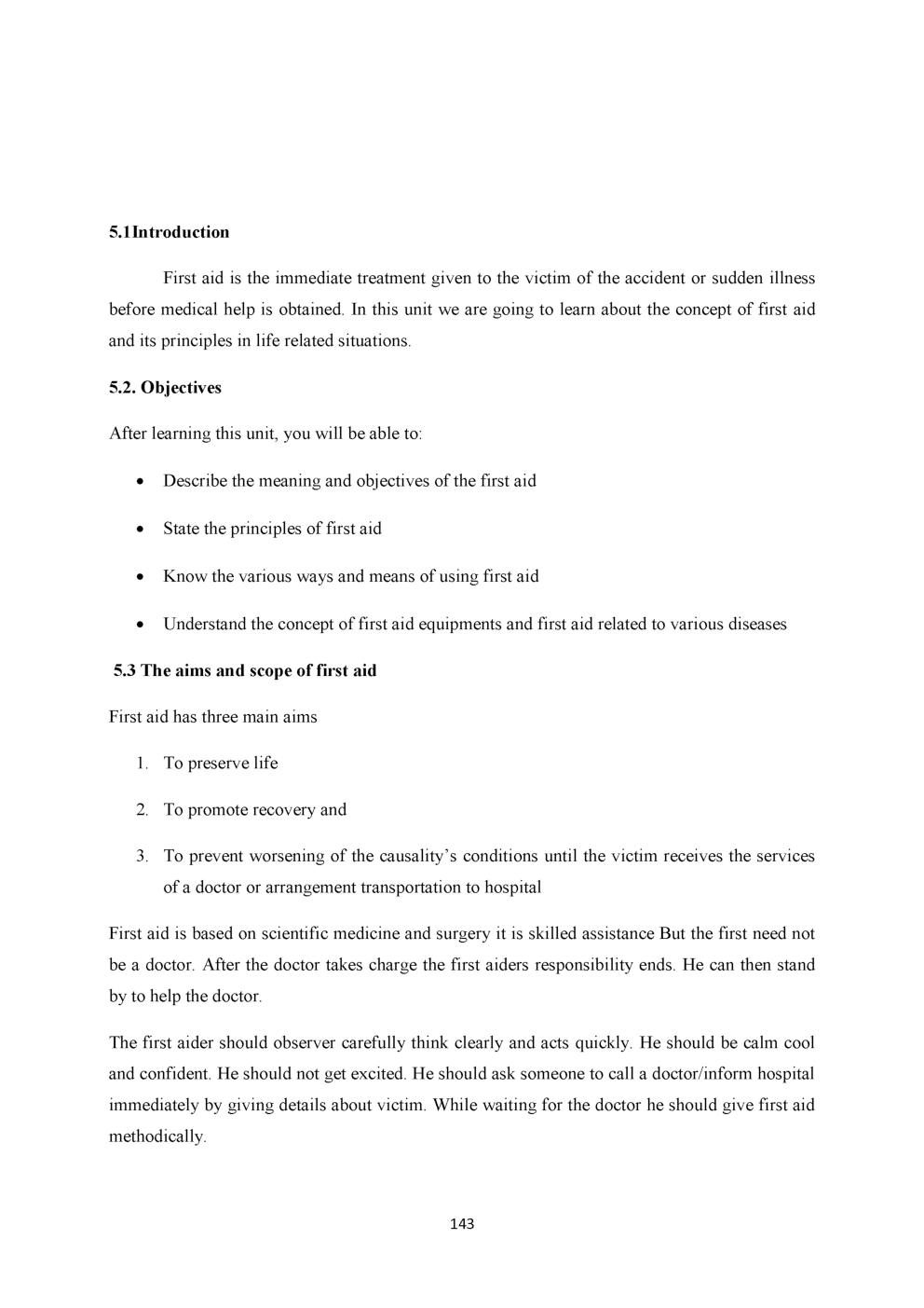 UGC NET First Aid –Principles And Uses Study Material For Physical Education - Page 3