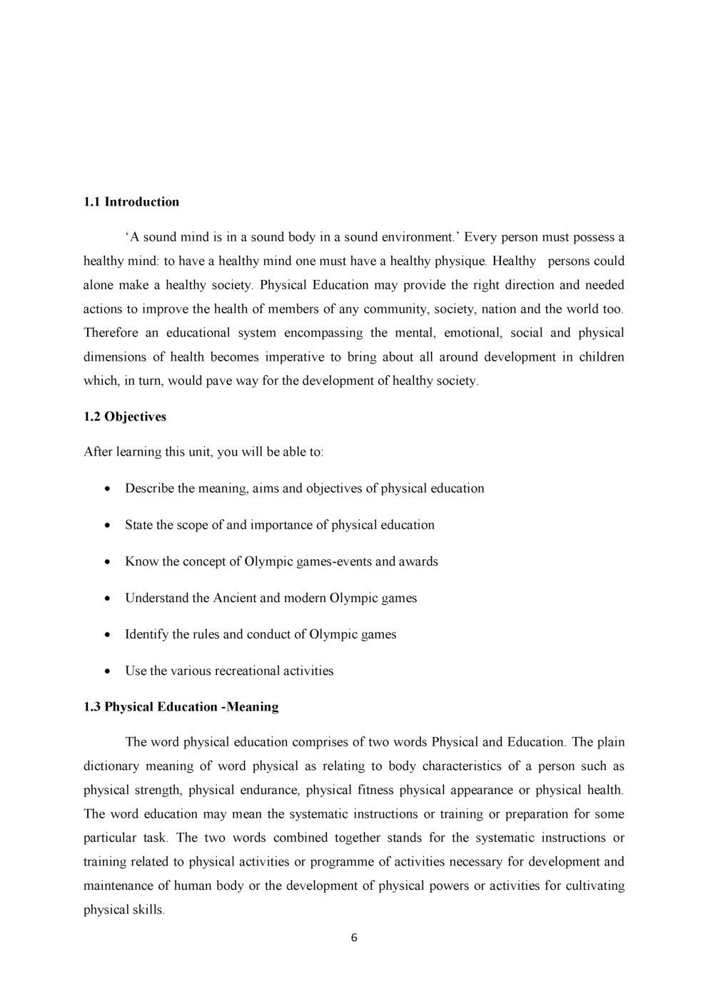 UGC NET Introduction To Physical Education Study Material For Physical Education - Page 3