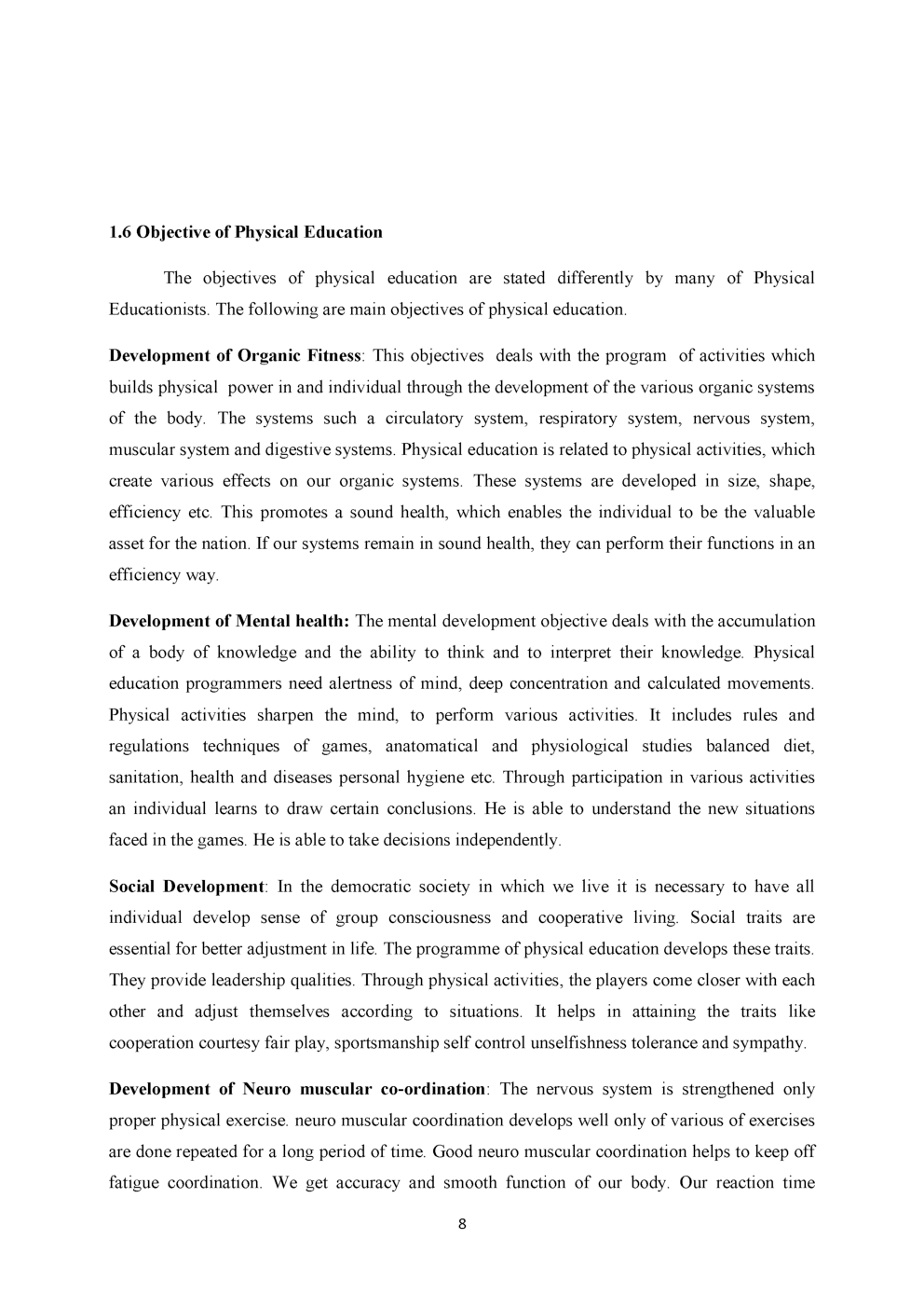 UGC NET Introduction To Physical Education Study Material For Physical Education - Page 5