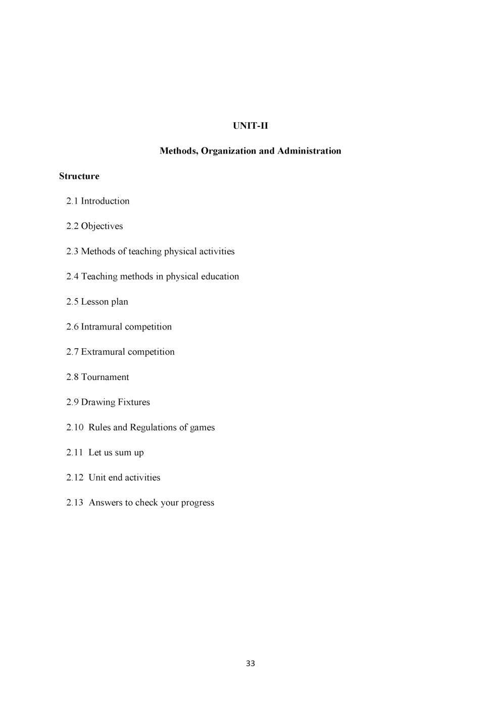 UGC NET Methods, Organization And Administration Study Material For Physical Education - Page 2