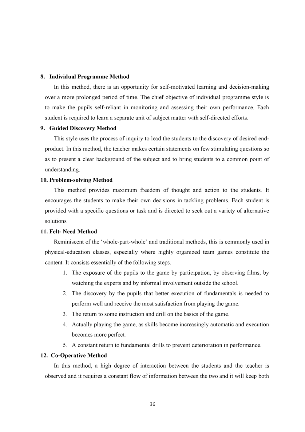 UGC NET Methods, Organization And Administration Study Material For Physical Education - Page 5