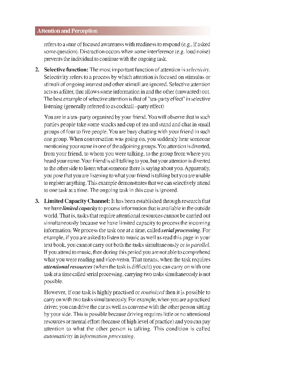UGC NET Attention And Perception Study Material For Psychology - Page 3