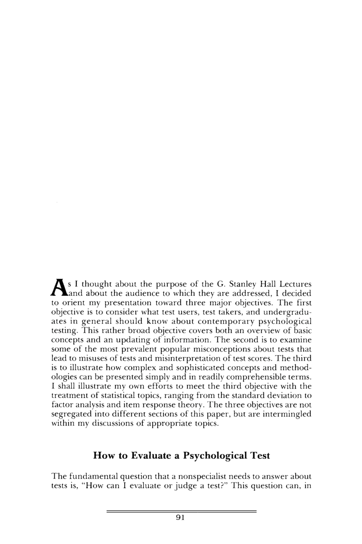 UGC NET Psychological Testing Basic Concepts And Common Misconceptions Study Material For Psychology - Page 3