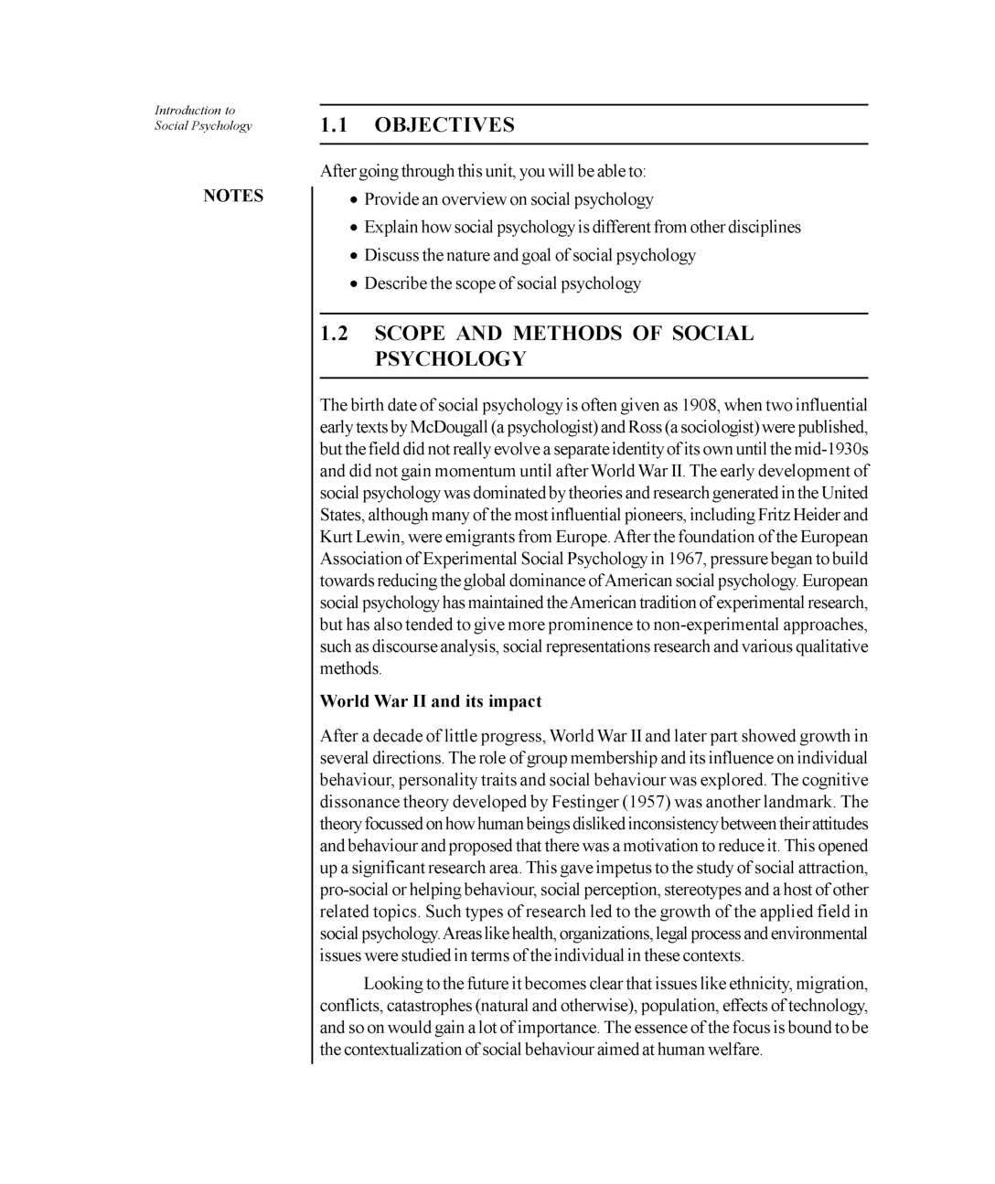UGC NET Social Psychology Study Material For Psychology - Page 3