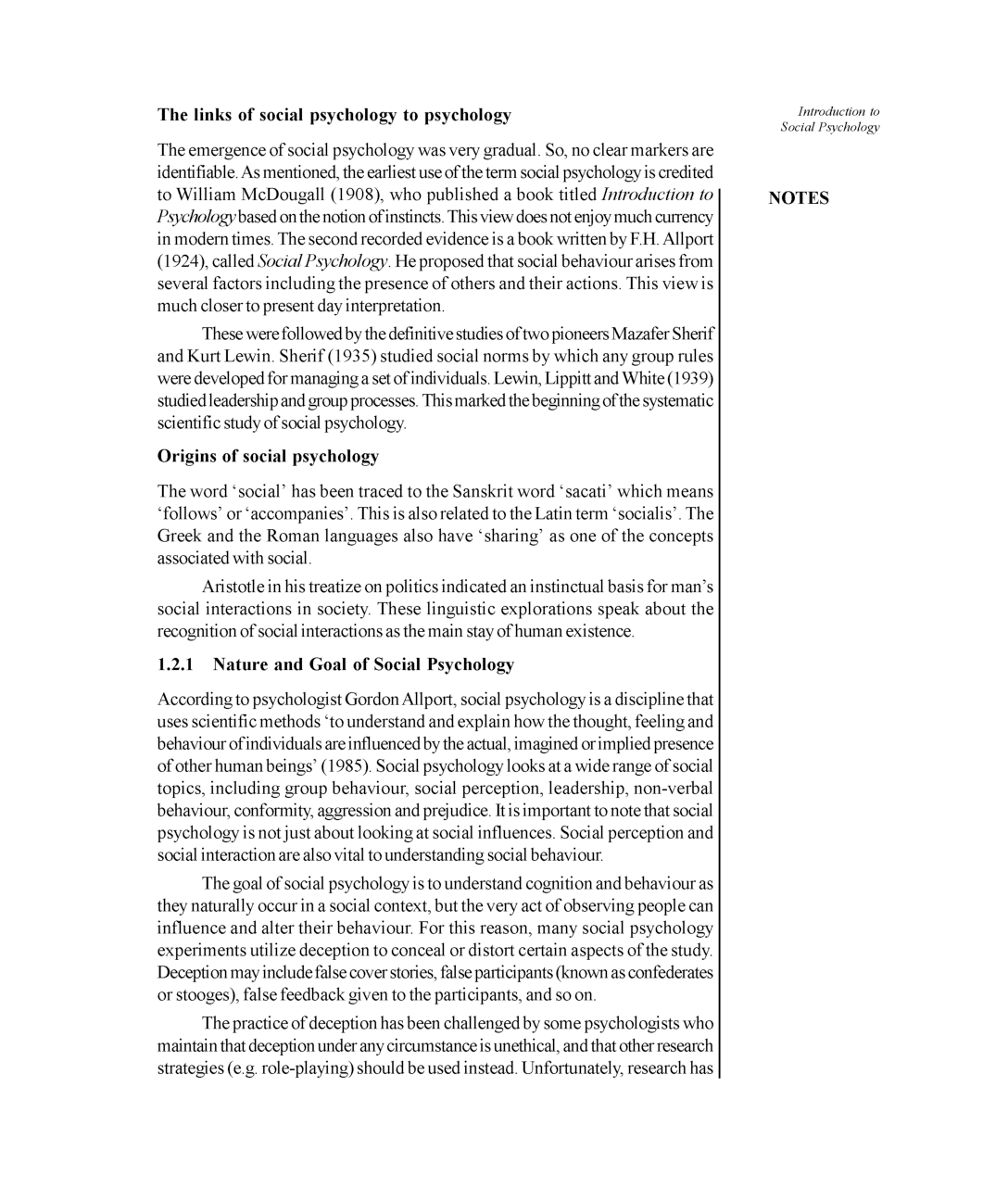 UGC NET Social Psychology Study Material For Psychology - Page 4