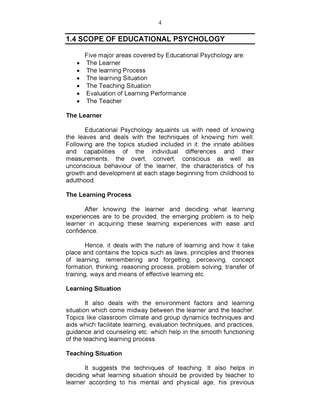 UGC NET Study Material For Psychology - Page 5