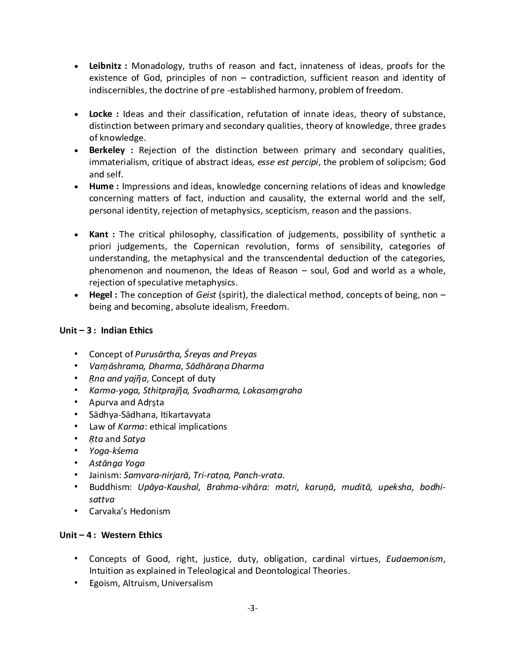 UGC NET Philosophy Syllabus 2019 - Page 4