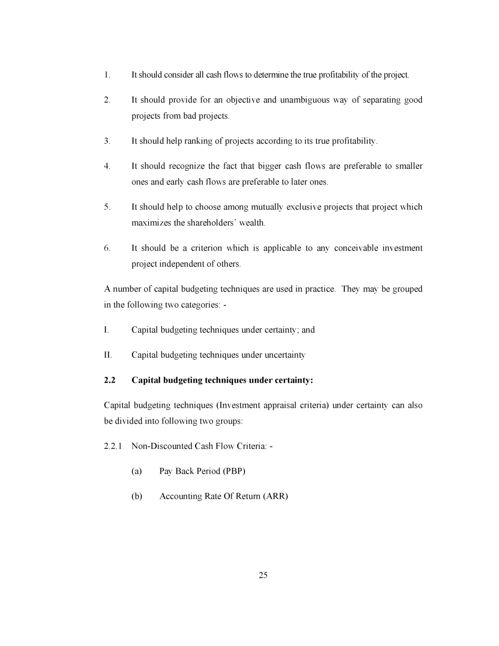 UGC NET Capital Budgeting Techniques Study Material For Management - Page 4