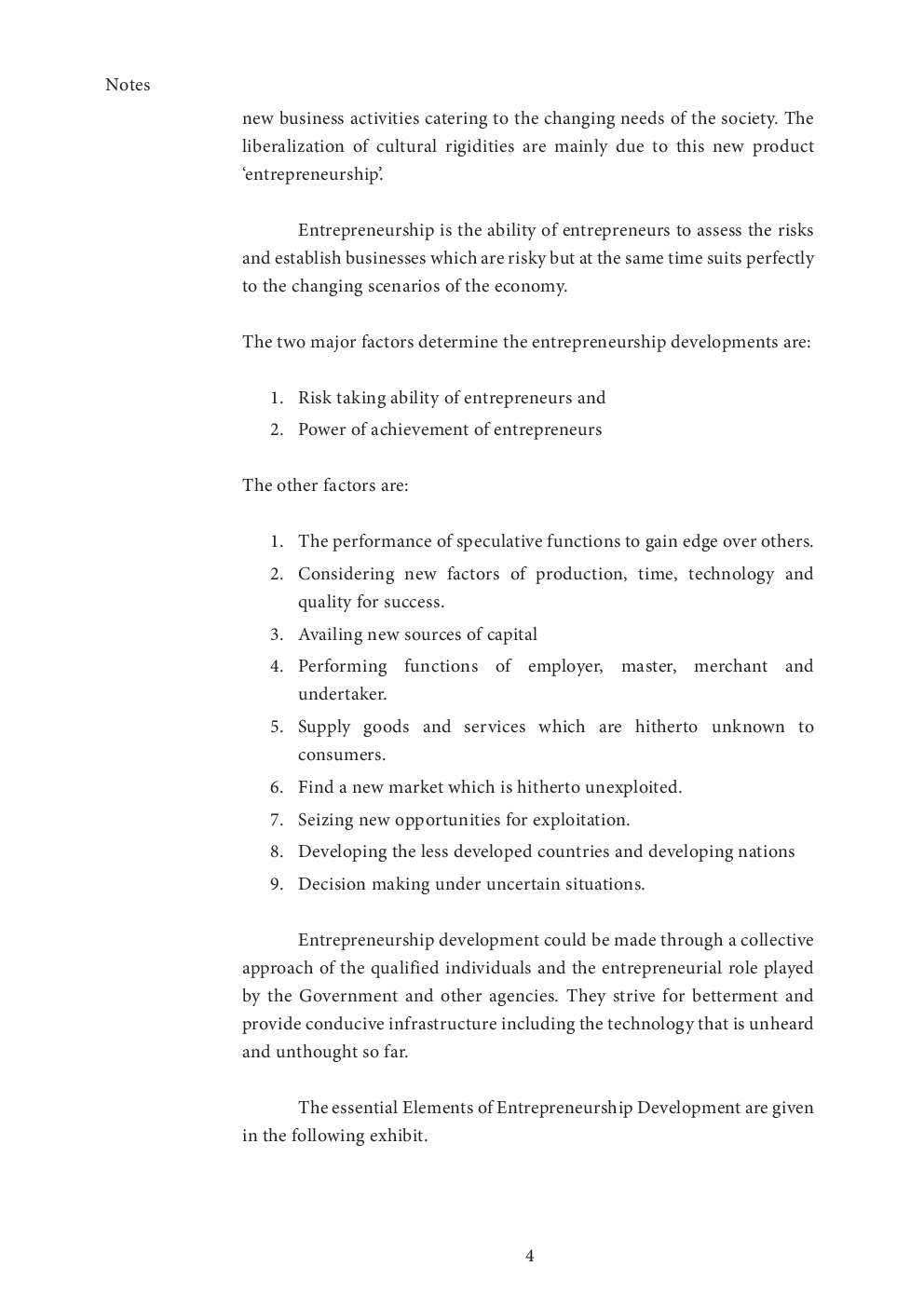 UGC NET Entrepreneurship Management Study Material For Management - Page 5