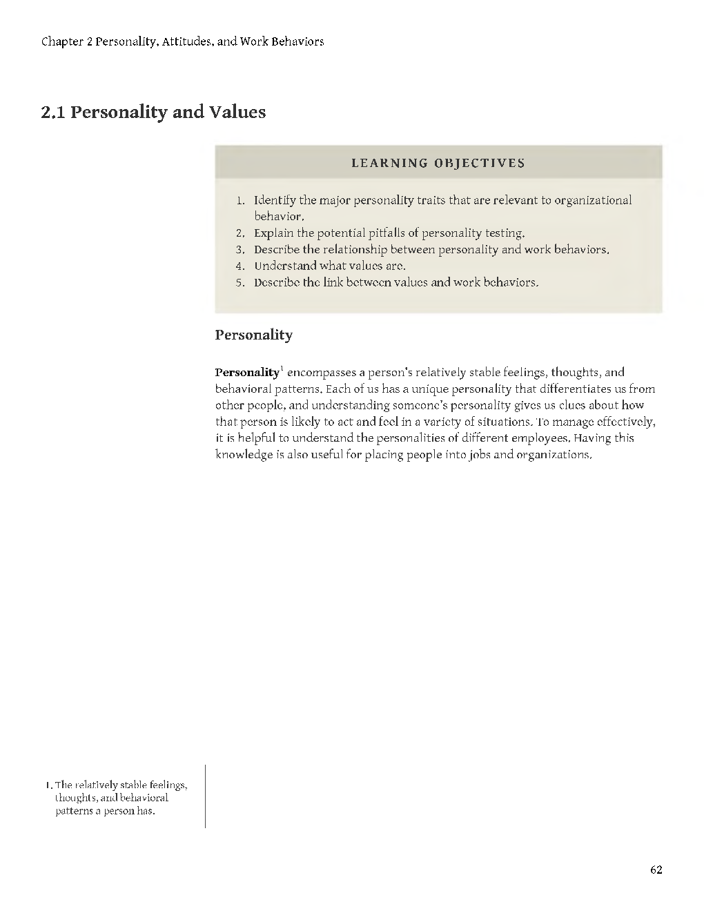 UGC NET Personality, Attitudes, And Work Behaviors Study Material For Management - Page 5