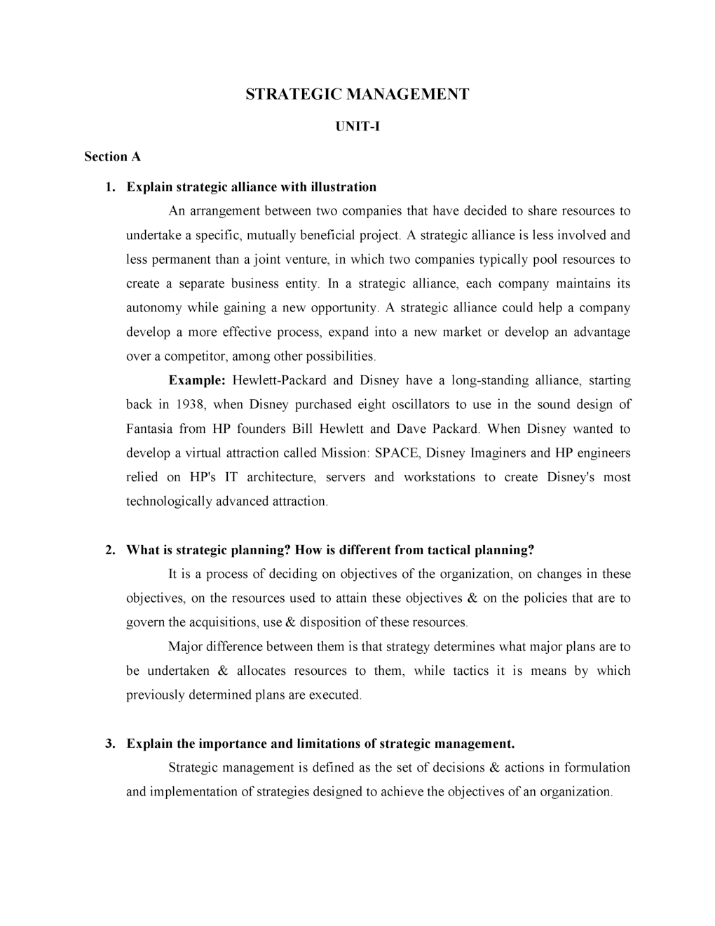 UGC NET Strategic Marketing Management Study Material For Management - Page 2