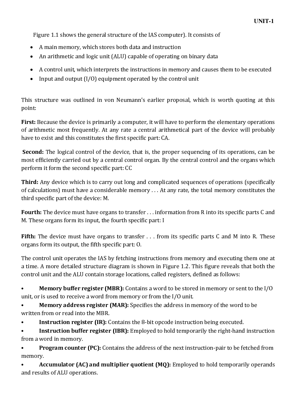 UGC NET Computer System Architecture Study Material For Computer Science - Page 3