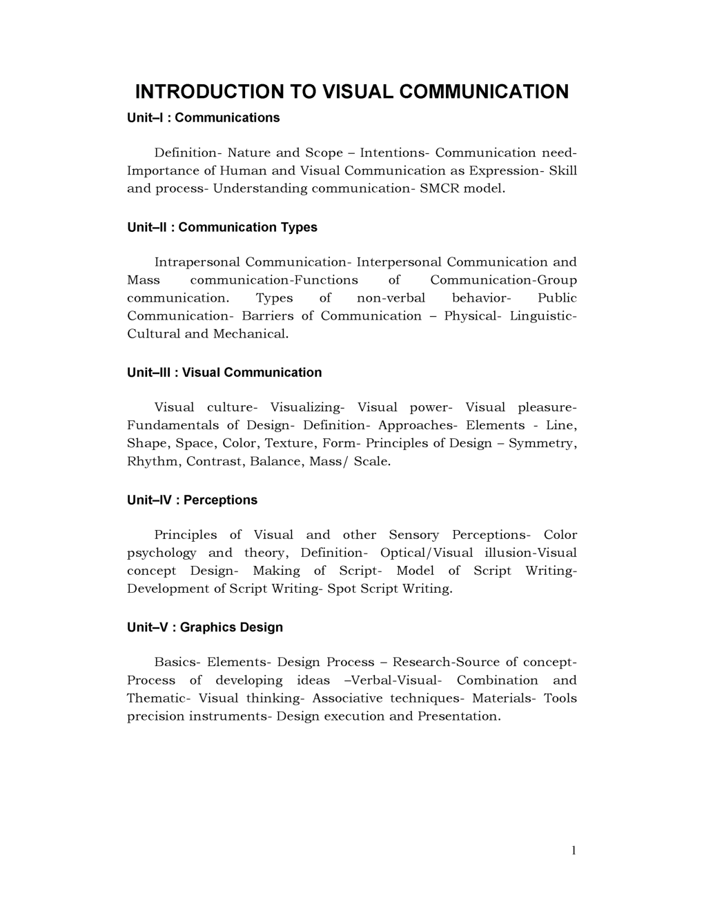 UGC NET Introduction To Visual Communication Study Material For Mass Communication And Journalism - Page 2