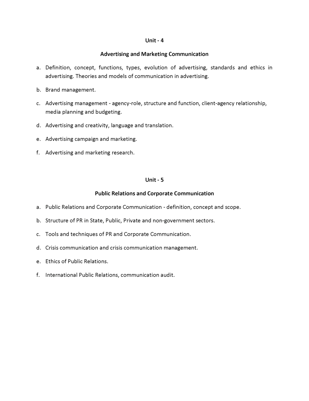 UGC NET Mass Communication And Journalism Syllabus 2019 - Page 5