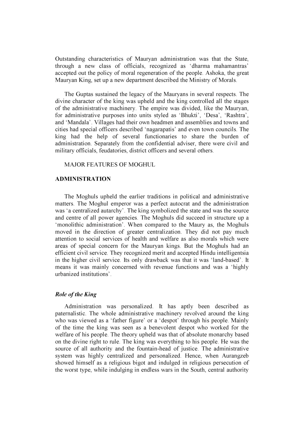 UGC NET Indian Administration Study Material For Public Adminstration - Page 5