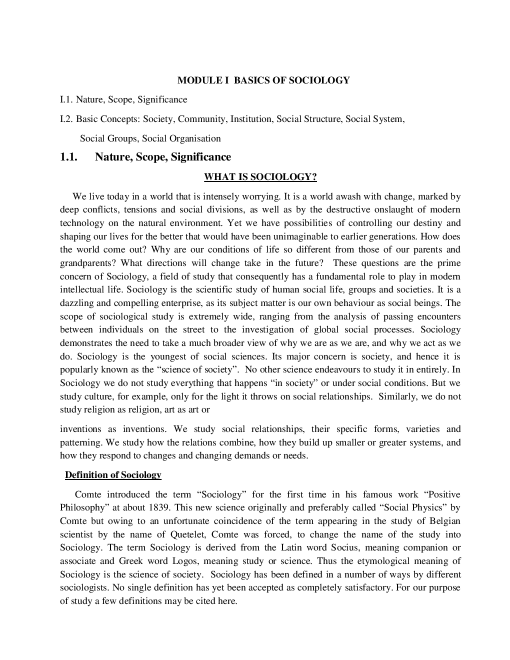 UGC NET Introduction To Sociology Study Material For Sociology - Page 4