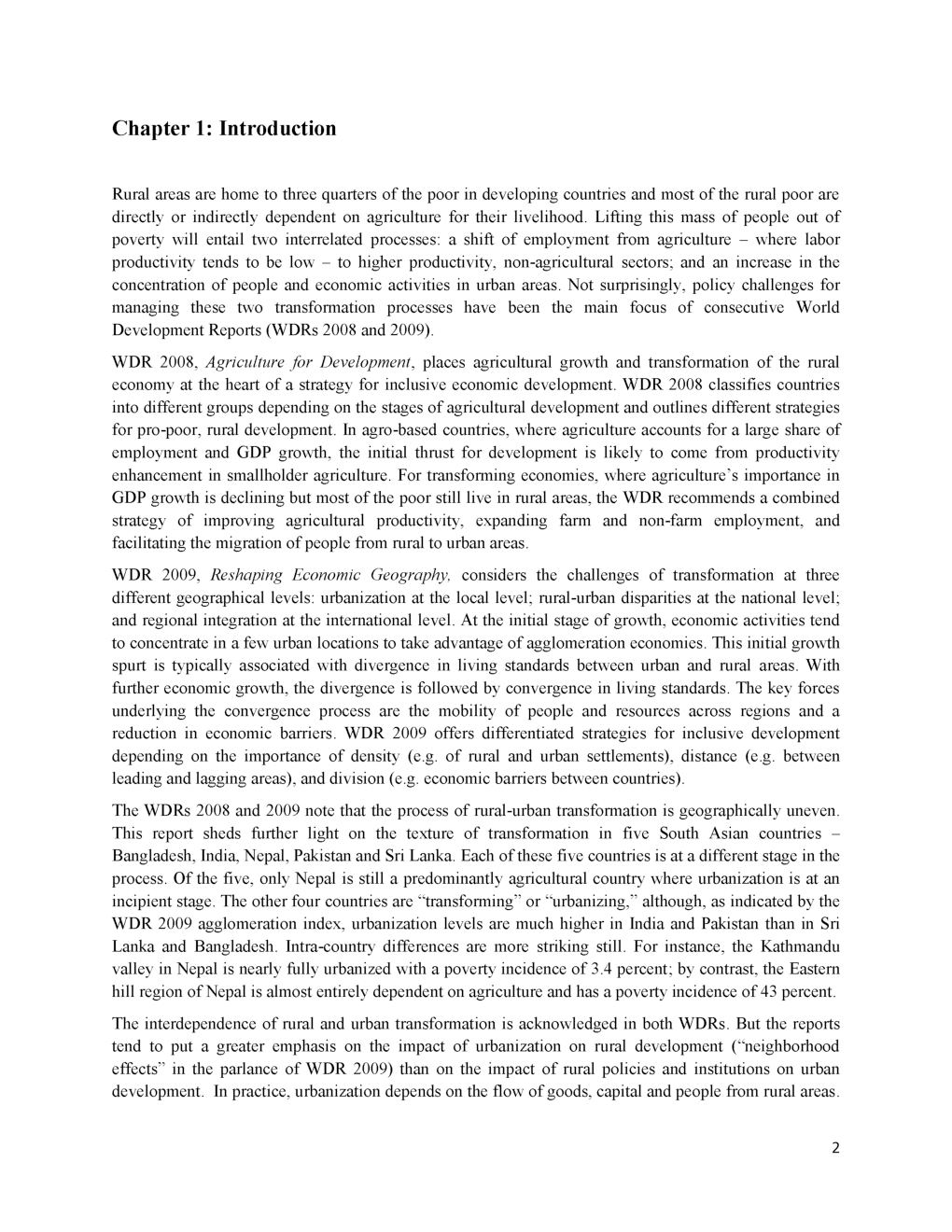 UGC NET Managing Rural-Urban Transformation Study Material For Sociology - Page 2