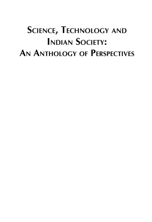 UGC NET Science, Technology And Indian Society An Anthology Of Perspectives Study Material For Sociology - Page 2