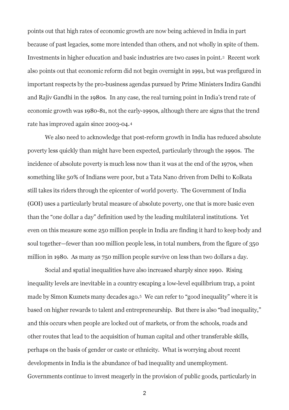 UGC NET The Political Economy Of Development In India Since Independence Study Material For Sociology - Page 3