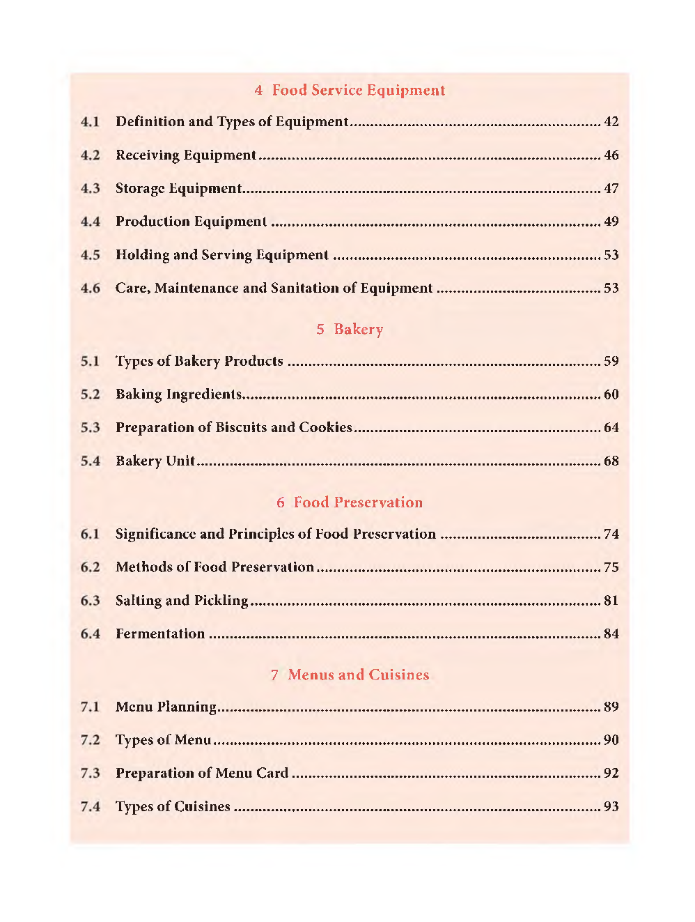UGC NET Food Service Management Study Material For Home Science - Page 4