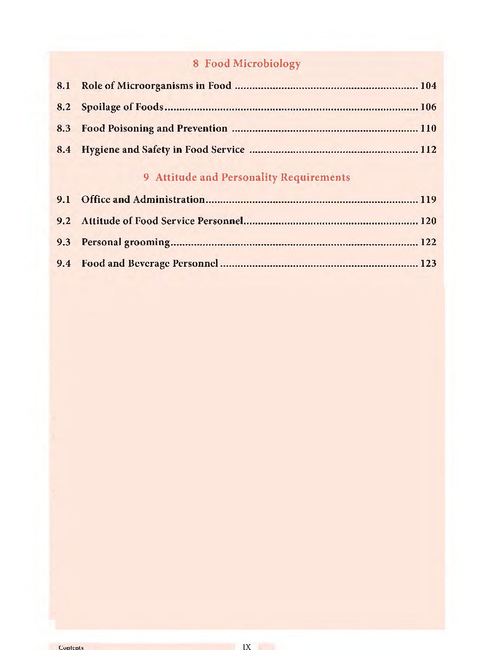 UGC NET Food Service Management Study Material For Home Science - Page 5