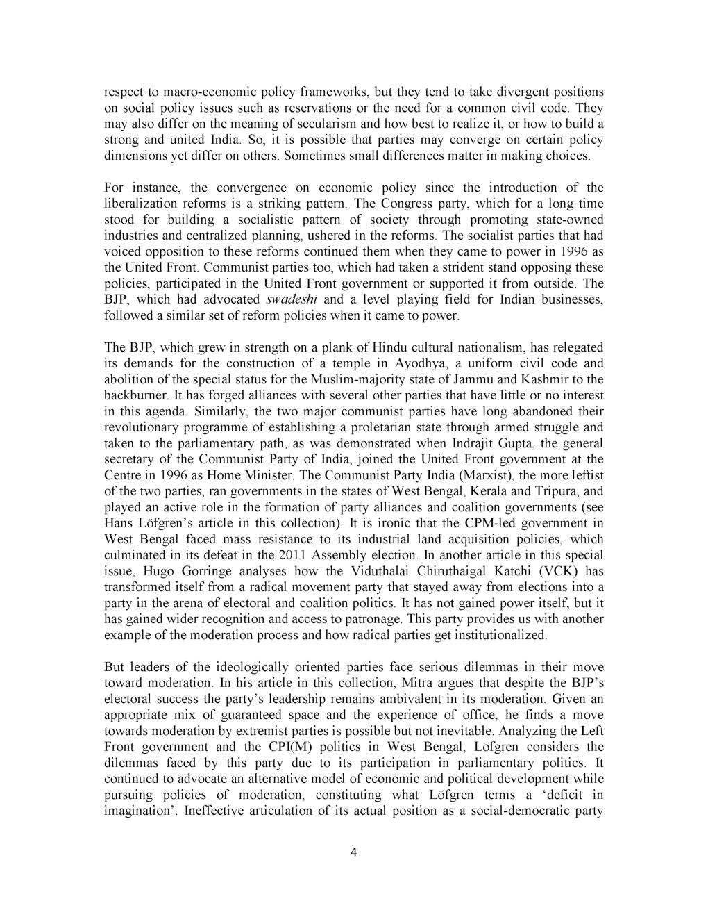 UGC NET Democracy Governance And Political Parties Study Material For Political Science - Page 5