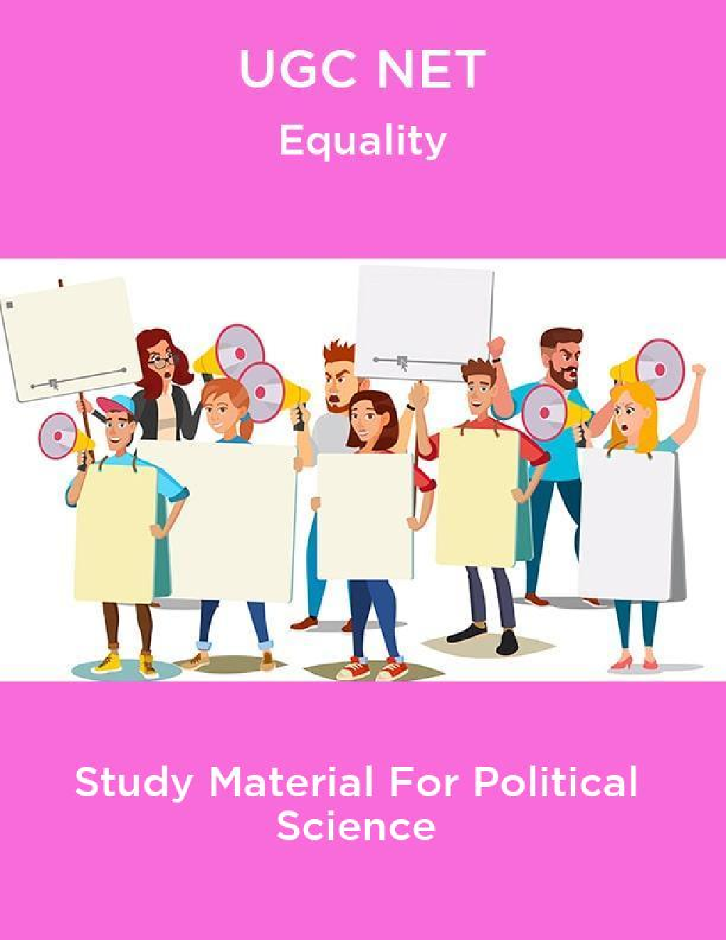 UGC NET Equality Study Material For Political Science - Page 1