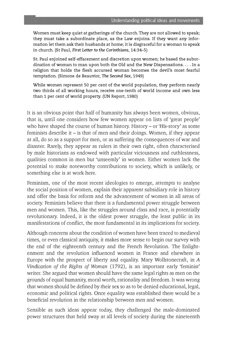 UGC NET Feminism Study Material For Political Science - Page 3