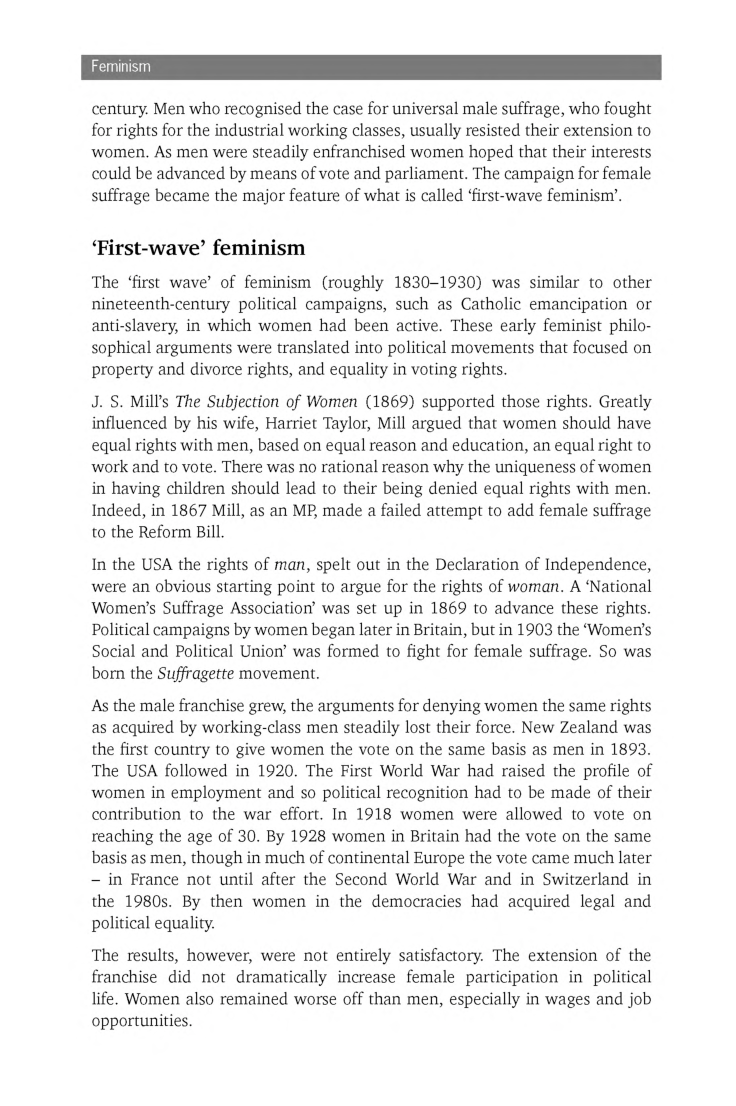 UGC NET Feminism Study Material For Political Science - Page 4