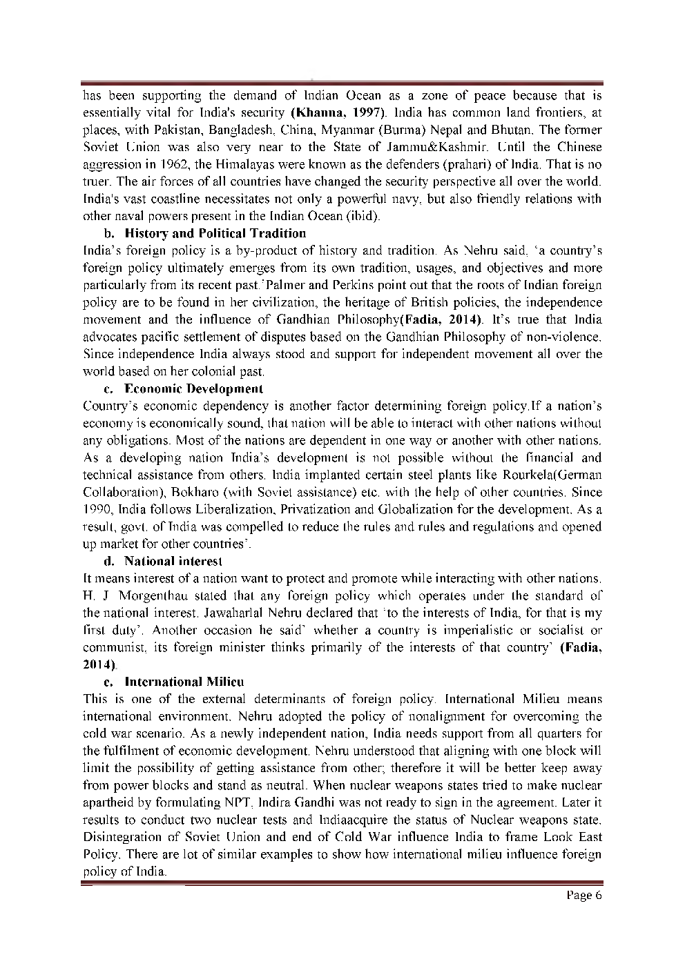 UGC NET India’s Foreign Policy Study Material For Political Science - Page 3