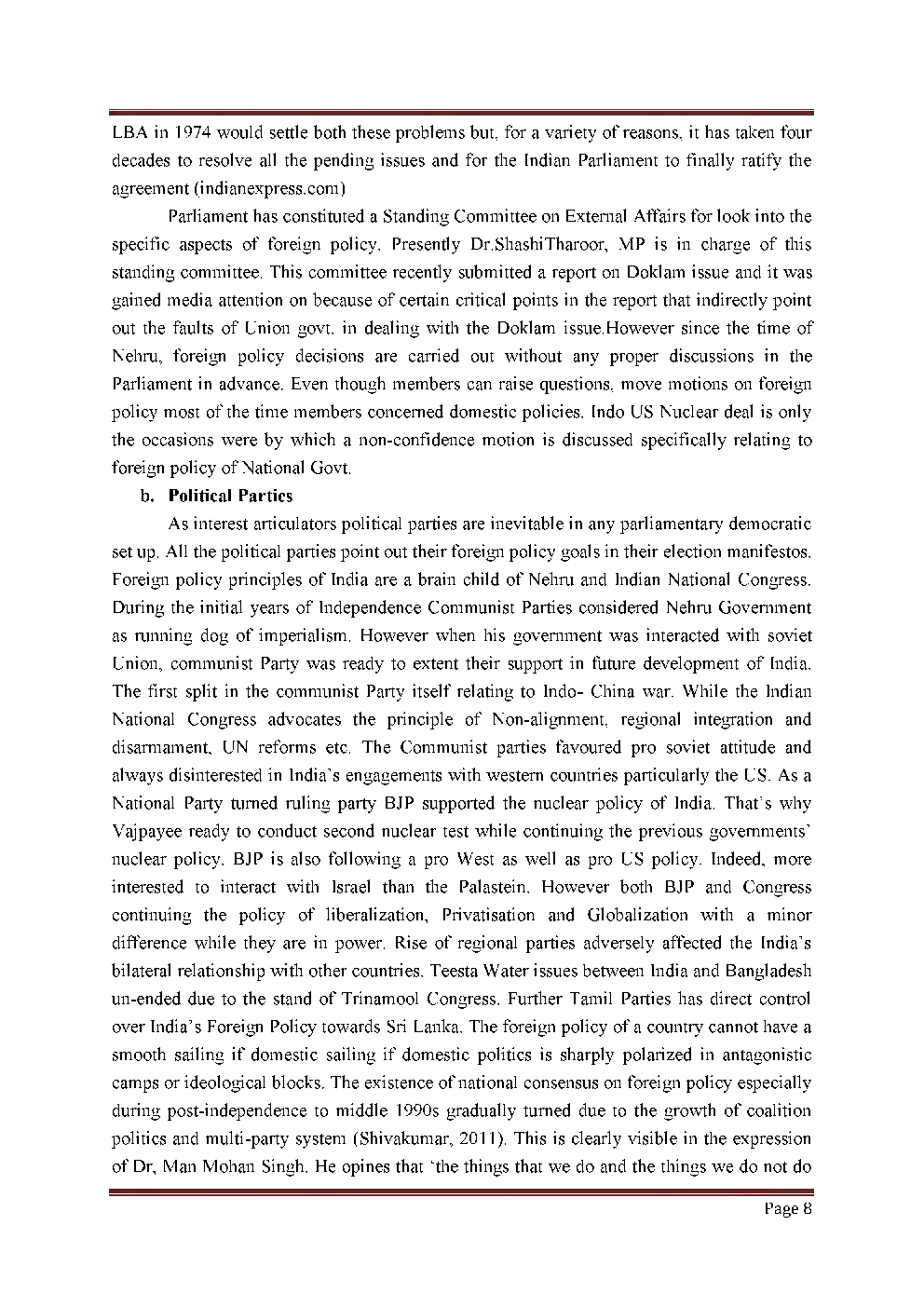 UGC NET India’s Foreign Policy Study Material For Political Science - Page 5